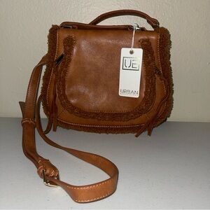 Urban Expressions Brown vegan Sherpa women’s  Bag